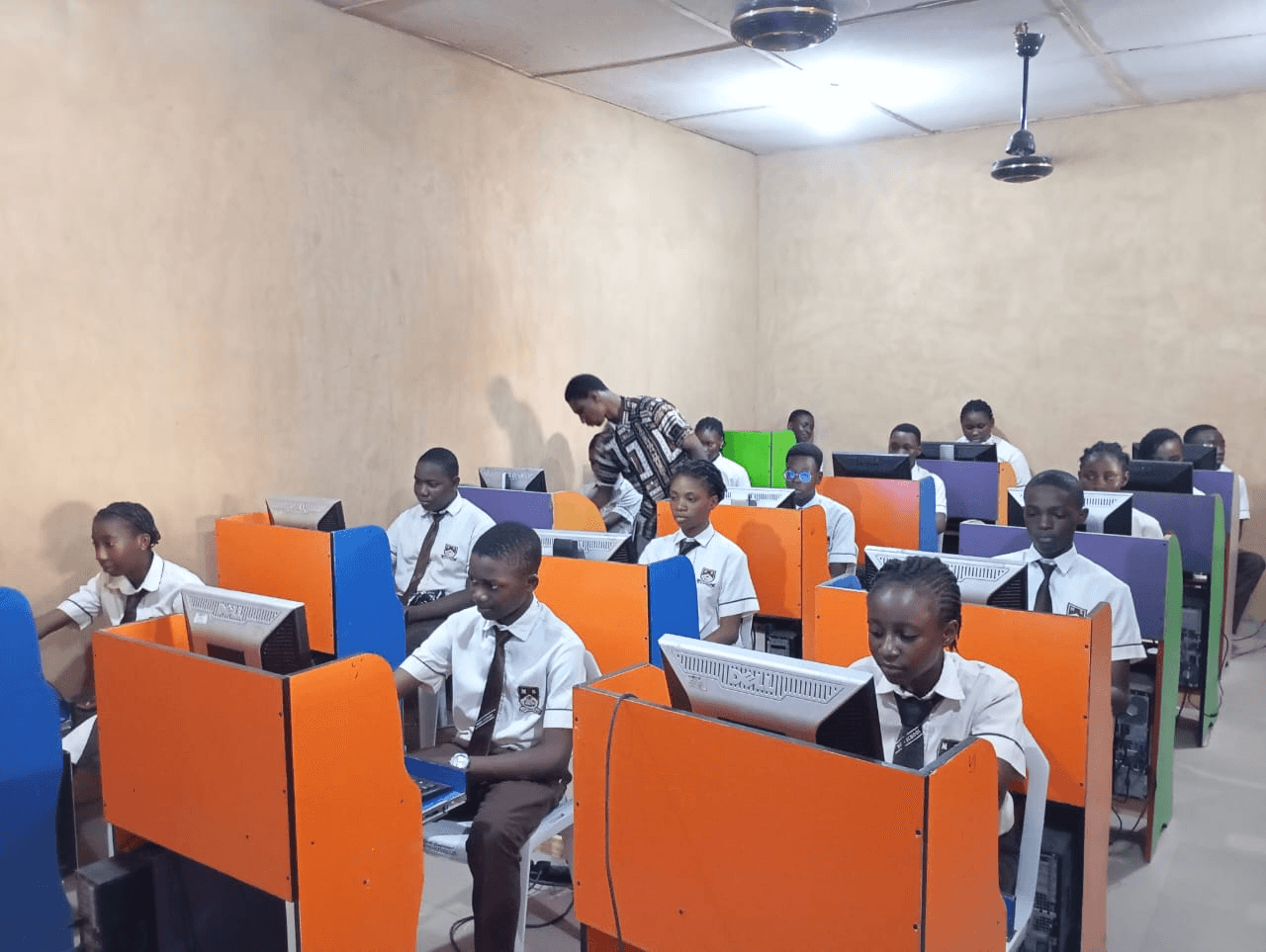 ICT and computer hardware lab session